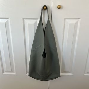 Vince Camuto Green Leather Hobo Bag